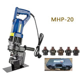 Electric Hydraulic Punching Machine Pure Copper Motor Angle Iron Steel Punching Heavy Duty Hole Punch Tool for Steel Portable