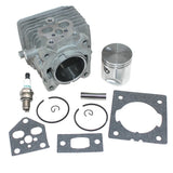 34mm Cylinder Piston Kit For Stihl BG56 BG56C SH56 SH56C BG86 BG86C BR200 SH86 SH86C SR200 4241 020 1203,4241 020 1204