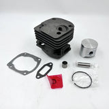 48mm Cylinder Piston Kit Fit For Husqvarna 365 Special Jonsered 2065 CS2165 Gas Chainsaw Square Port 503691073, 503691072 Parts