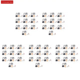 50 SETS Carburetor Repair Kit For 40-5 44-5 32 34 26 Brush Cutter Grass Trimmer Replacement Parts-A78G