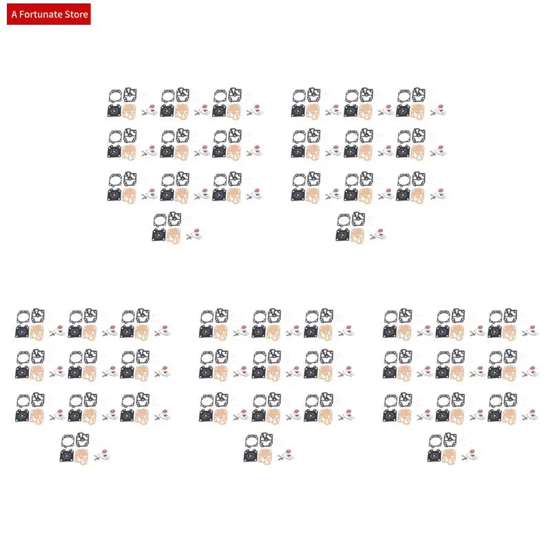 50 SETS Carburetor Repair Kit For 40-5 44-5 32 34 26 Brush Cutter Grass Trimmer Replacement Parts-A78G