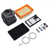Durable Grey Cylinder Piston Kit Metal Compact Cylinder Kit Easy to Install Large Bore Piston Kit for Stihl TS400
