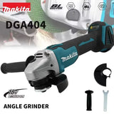 Original Makita DGA404 125mm 4-Speed Brushless Angle Grinder 18V LXT Cordless Power Tool for Construction and Metal Fabrication