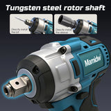 Mamidw 900N.M cordless impact wrench, electric wrench screwdriver, high torque car repair power tools, For Makita 18v Battery