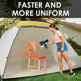 Electric Cordless Paint Sprayer Gun for Wood Fence Furniture Cabinets Walls Fit Makita 18v Battery (without Battery)