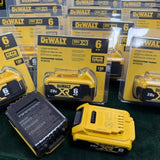 100% Genuine Dewalt 20V Battery, 2AH 5AH 6AH Rechargeable Lithium Ion Battery, Dewalt DCB200 Power Tool Replacement Battery