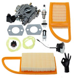 Carburetor & Air Filter Kit For Stihl BR500 BR500Z BR550 BR550Z BR600 BR600Z BR700 C1Q-S183,C1Q-S184,C1Q-S185,4282 120 0613