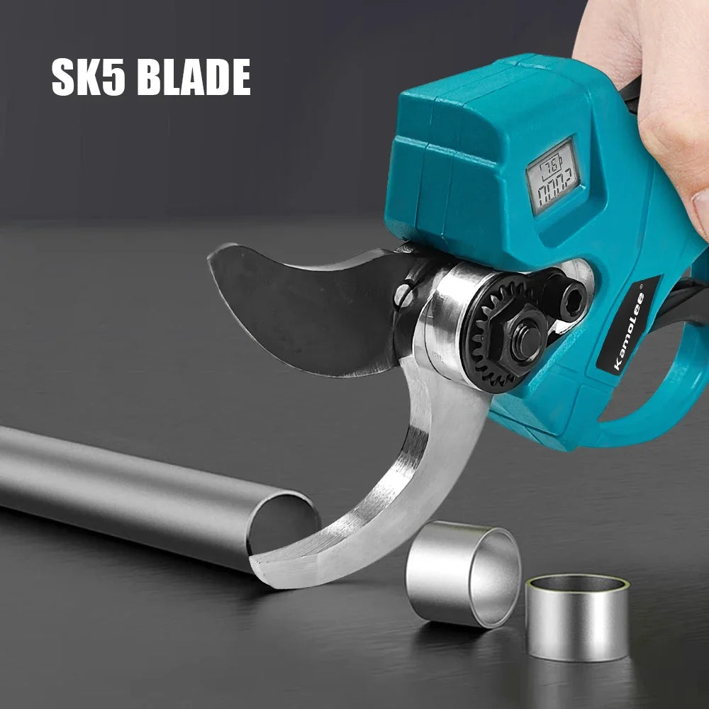Kamolee 30/55mm Brushless Electric Scissors For Pruning Branches In Fruit Trees, Garden Bonsai