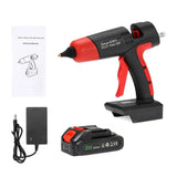 21V Hot Melt Glue Gun Cordless Rechargeable Li-ion Battery Copper Nozzle Home Hot Air Gun DIY Repair Tool For Makita 18V Battery