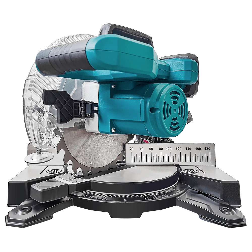 PATUOPRO 8 Inch Brushless Miter Saw Single Bevel 45° Compact Electric Saw Wood Aluminum Cutter Power Tool For Makita 18V Battery