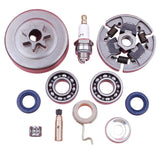 .325" 7T Clutch Drum Crank Bearing Oil Seal Kit For Stihl MS210 MS230 MS250 021 023 025 Chainsaw 9503 003 0340, 9638 003 1581
