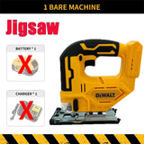 Dewalt Brushless Curve Saw 18V Cordless Electric Jig Saw Portable Multifunction Adjustable Woodworking Power Tool