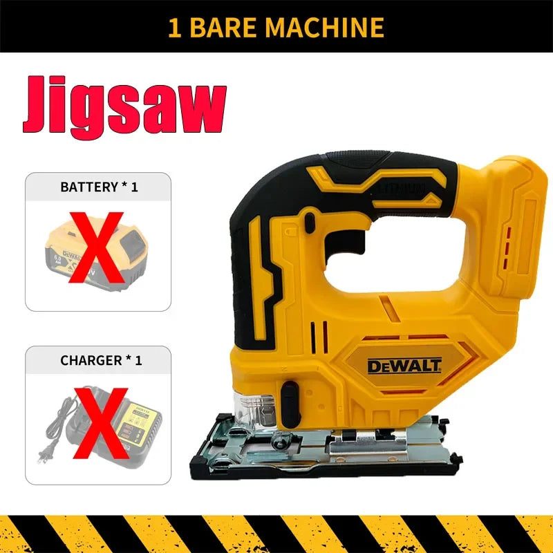 Dewalt Brushless Curve Saw 18V Cordless Electric Jig Saw Portable Multifunction Adjustable Woodworking Power Tool