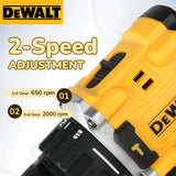 '2026 New!' DEWALT DCD805 Brushless Compact Electric Screwdriver Impact Drill Hand Drill Power Tools For 20V Lithium Battery
