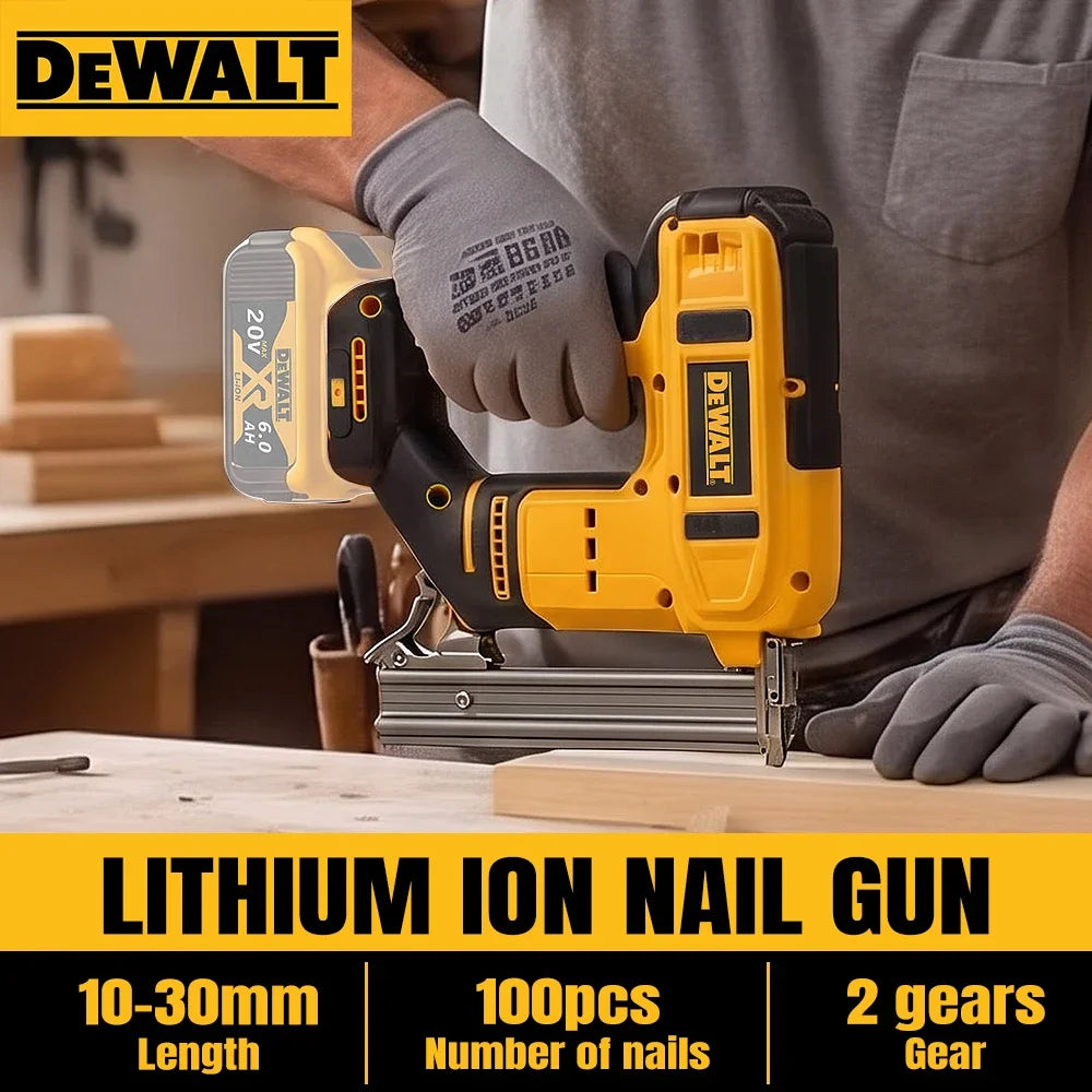 DEWALT 20V MAX Cordless Brad Nailer | Brushless Motor | Ideal for Baseboards, Molding & Furniture NO battery.F30