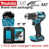 Makita 18V High‑Capacity 6.0Ah Lithium‑ion Battery Fit BL1860B BL1850B BL1840 BL1830 BL1815 Cordless Power Drill Battery Pack