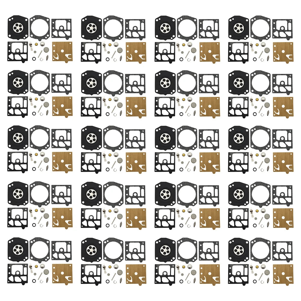 Carburetor Repair Rebuild Kit For Husqvarna 351 350 346 359 359 EPA 357 357XP ECHO CS5000 CS5500 CS6700 Walbro K22-HDA 20pcs
