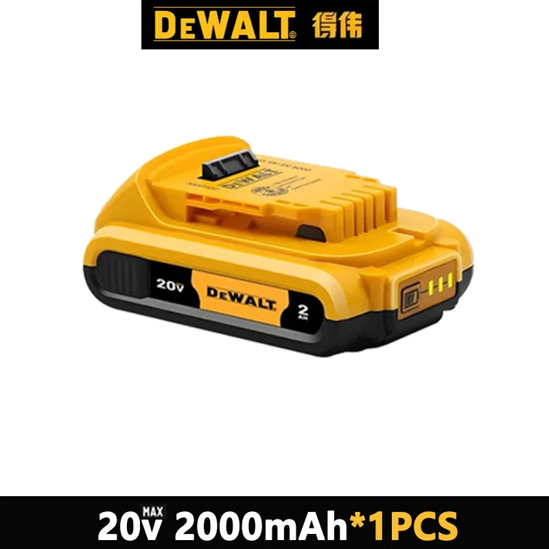 100% Original 20V 6.0Ah MAX Battery Power Tool Replacement For DeWalt DCB184 DCB181 DCB182 DCB200 20V 5A 6A 18Volt 20v Battery.