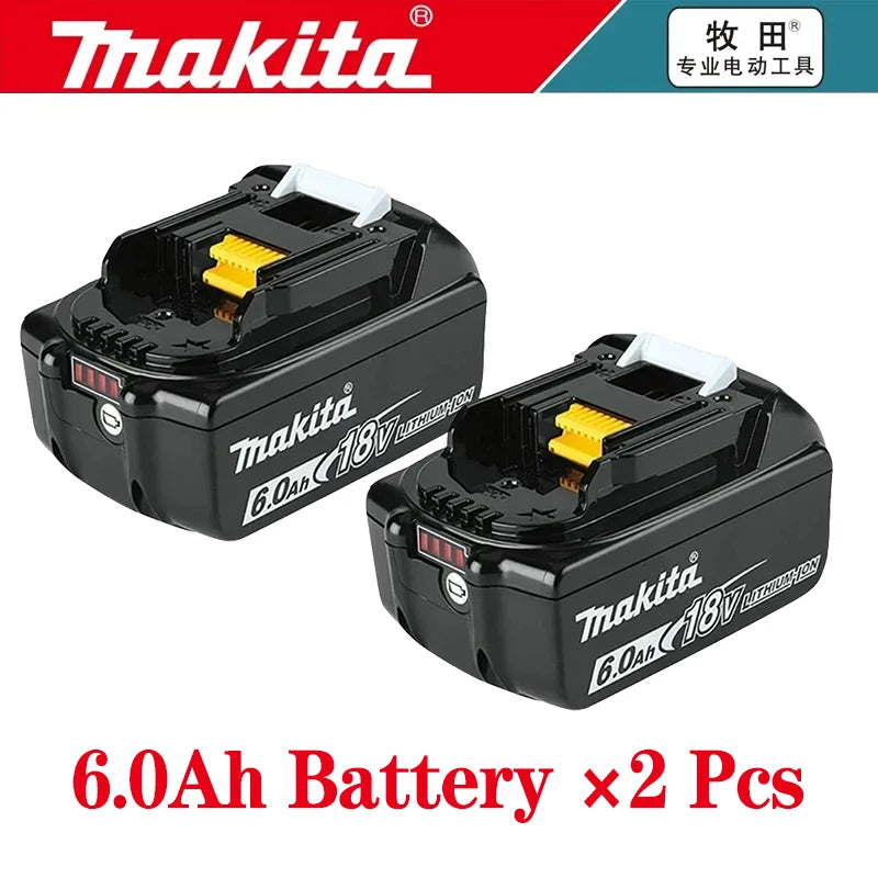 Hot 100% Original Makita 6Ah for Makita 18V Battery Replacement Lithium Battery