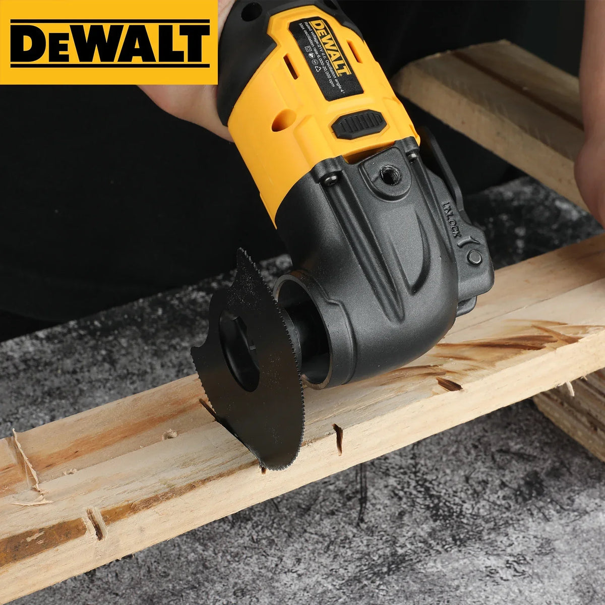 Dewalt 20V brushless quick release oscillating tool, multifunctional tool, renewable electric cutter for battery