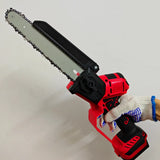 High-power Chainsaw 8 Inch Auto Oiler Brushless Electric Chain Saw Pruning Wood Cutting Power Tools For Milwaukee 18V Battery