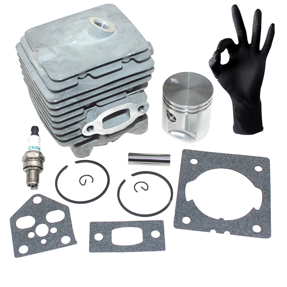 34mm Cylinder Piston Kit For Stihl BG56 BG56C SH56 SH56C BG86 BG86C BR200 SH86 SH86C SR200 4241 020 1203,4241 020 1204.