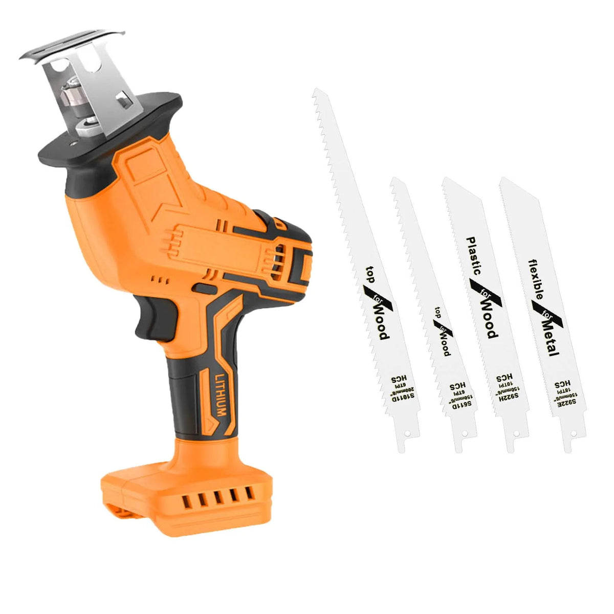 Cordless Reciprocating Saw For DEWALT DCB200 18V Battery Portable Electric Saw Wood Metal PVC Pipe Cutting Bandsaw Power Tool
