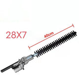 26mm 28mm 9 Teeth 7T Lawn Mower Accessories Universal High Branch Hedge Shears Trimmer Garden Pruning Tools Gear Box Head Assy