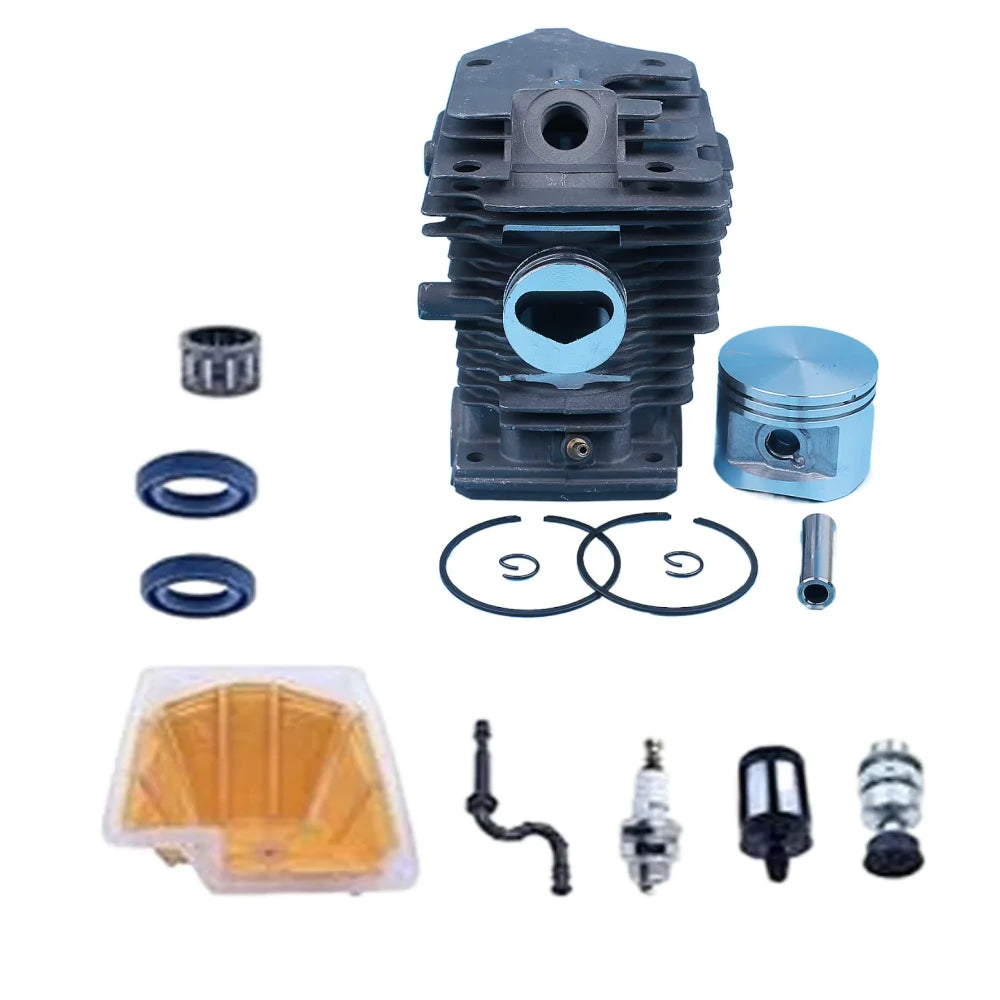 46mm Nikasil Plated Cylinder Piston Ring Kit For Stihl MS270 MS280 MS280C MS 270 280 Chainsaw Replace Part # 1133 020 1203