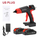 21V Hot Melt Glue Gun Cordless Rechargeable Li-ion Battery Copper Nozzle Home Hot Air Gun DIY Repair Tool For Makita 18V Battery