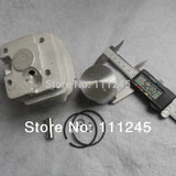 MS381 Cylinder Piston Kit 52mm Chrome Coating For STIHL 381 Chainsaw, Rings Clips Pin Assembly 11190201204
