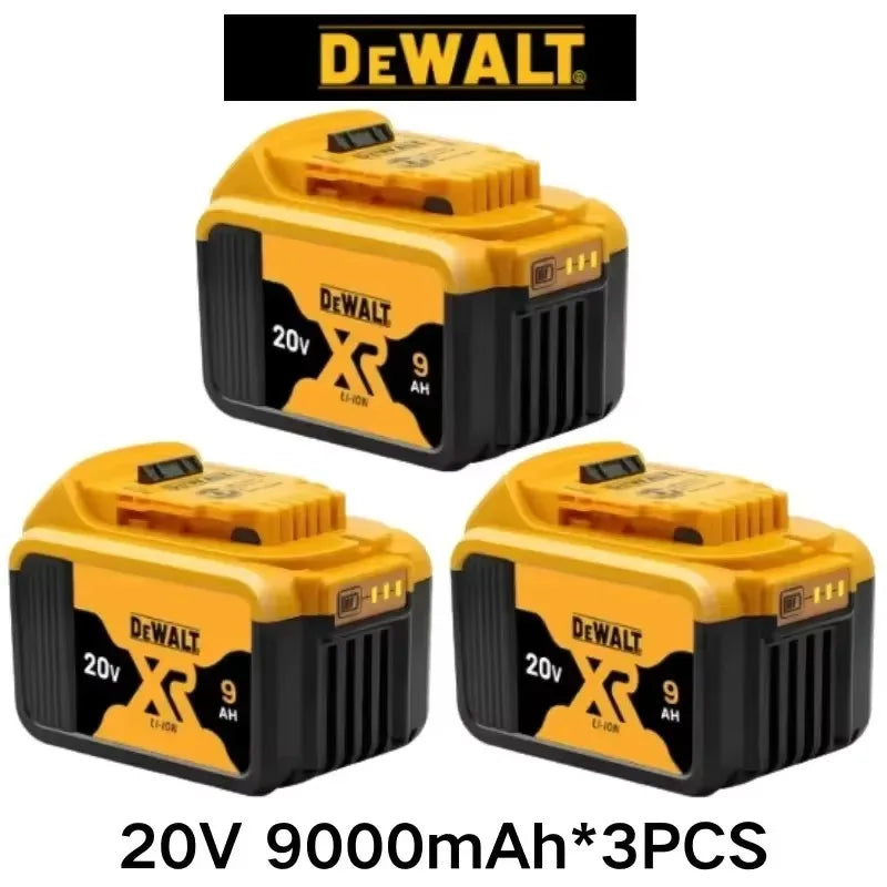 Original DEWALT 20V/60V Battery DCB606 DCB609 DCB182 DCB205 DCB206 DCB209 Power Tool Dewalt 18V Battery 6AH 9AH Battery.