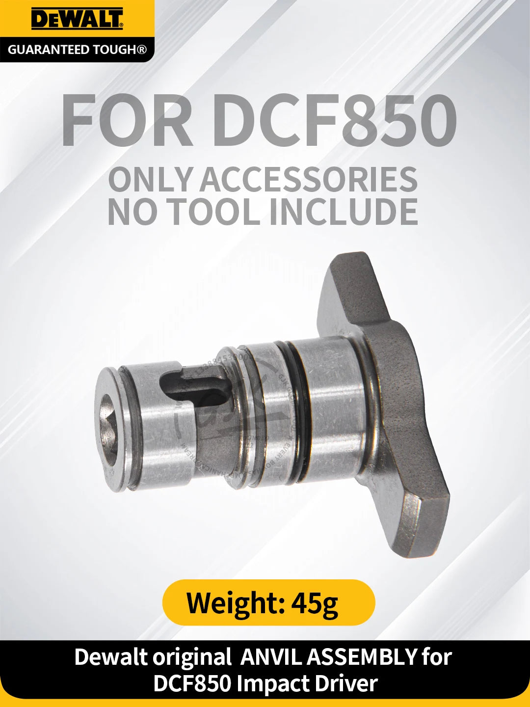 DEWALT DCF850 Anvil Assembly Replacement Part for Impact Driver Repair Accessory Only