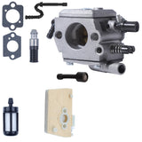 Chainsaw Carburetor For STIHL 038 MS380 MS381 MS382 038 AV Zama C3-S148 Tillotson HE-19 Carb 11191200602 11191200605 11191200650