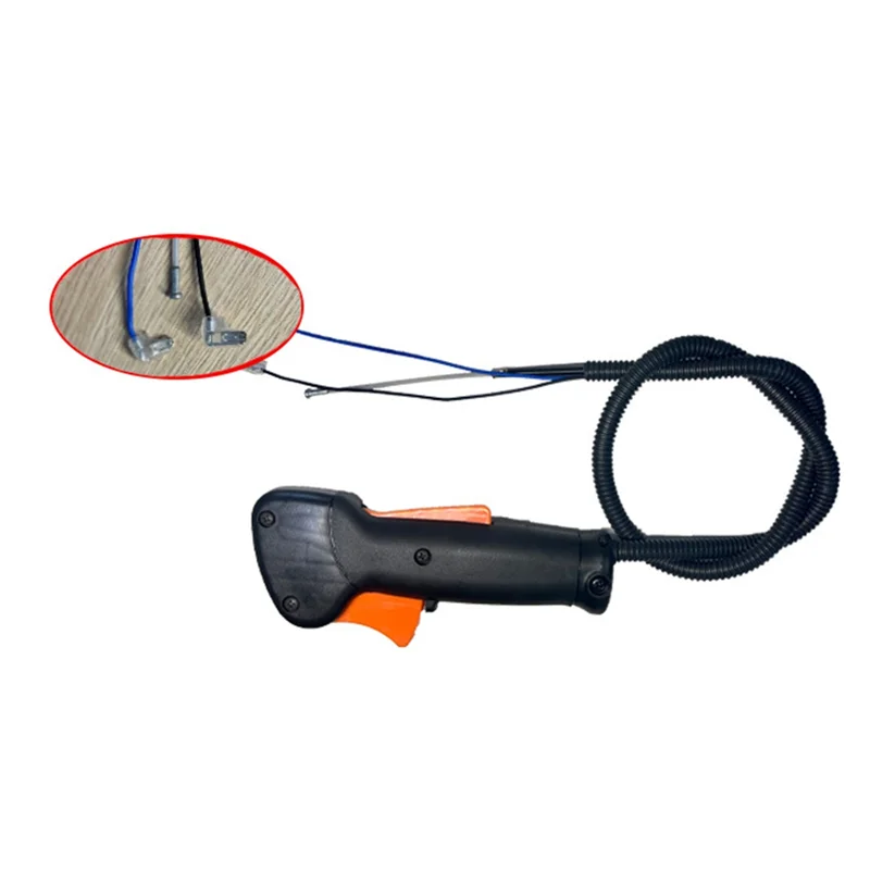 Throttle Control Switch Handle Fit for Stihl FS90 FS100 FS130 Brush Cutter Switch Control Tool