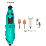 DIY Handheld Drill Power Tool Mini Grinder Electric Drill Polishing Machine Mini Rotary Tool with Dremel Accessories