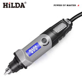HILDA 400W Rotary Tool 6 Position Grinding Tools Mini Drill Electric Grinder Power Tools Variable Speed Mini Grinding Machine
