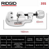 Stainless Steel Pipe Cutter Tube Cutter RIDGID 35S for 6mm to 35mm Pipe Cutting Knife 65S for 6mm to 65mm Pipe Cut