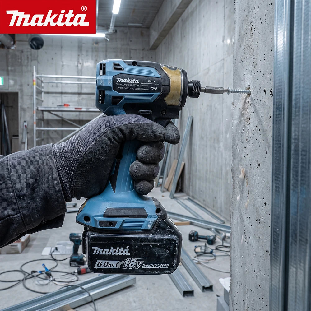 Makita DTD173 Commemorative Edition 18V Brushless Cordless Impact Driver 180Nm High Torque Electric Screwdriver Power Tool