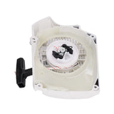 Plastic Recoil Starter Assembly Compact White Pull Starter Replacement Easy to Install Start Assembly for STIHL MS661 MS661C 、