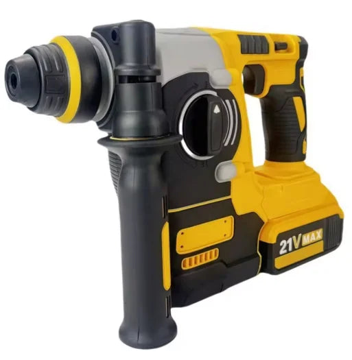 DEWALT 18V/20V MAX Brushless SDS-Plus Rotary Hammer Drill, 1" L-Handle, 3-Speed Woodworking Impact Drill (Tool Only)