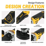 Dewalt 125mm Flat Head Angle Grinder DCG405, 18V Lithium Battery Brushless Bare Cutting Power Tool