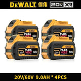 Original MAX Flexvolt DEWALT 20V 60V Battery, for DCB606 DCB205 DCB206 DCB609 Power Tool Battery, DEWALT 5AH 6AH 9AH Battery