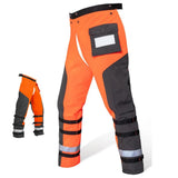 9-Layer Protection Chainsaw Chaps For Cutting/Logging Tasks Unisex Versatile Use Protection Adjustable Waist Belt Chainsaw Pants