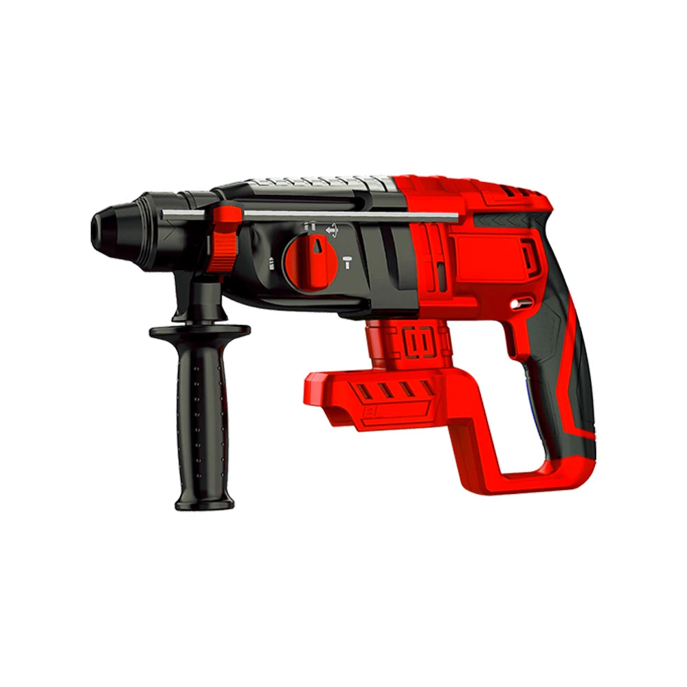 Brushless 28MM Electric Hammer Drill Multifunctional Rotary Cordless Rechargeable PowerTool For Makita/Dewalt/Milwaukee 20V Pin