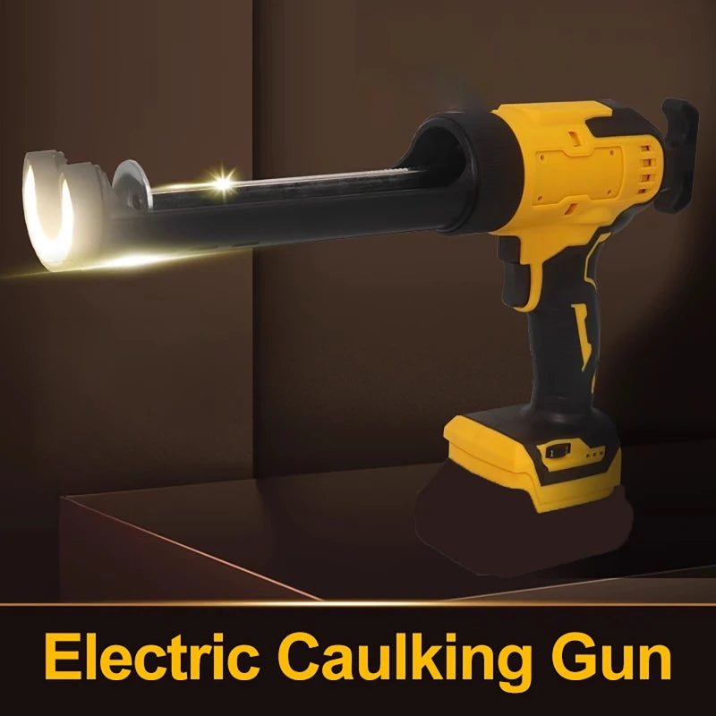Electric Caulking Gun For Dewalt Battery 21V Cement 6 Speed Adjust Glass Adhesive Glue Seal Sealant Tool Wireless Glass Glue Gun