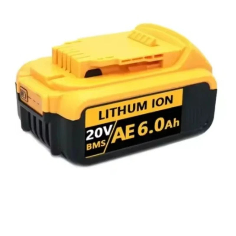 For DeWalt 18V/20V Lithium Ion Batteries 6000mAh 20V DCB203 Li-ion Battery Replacement DCB206 DCB205 DCB204 DCB200 Power Tools