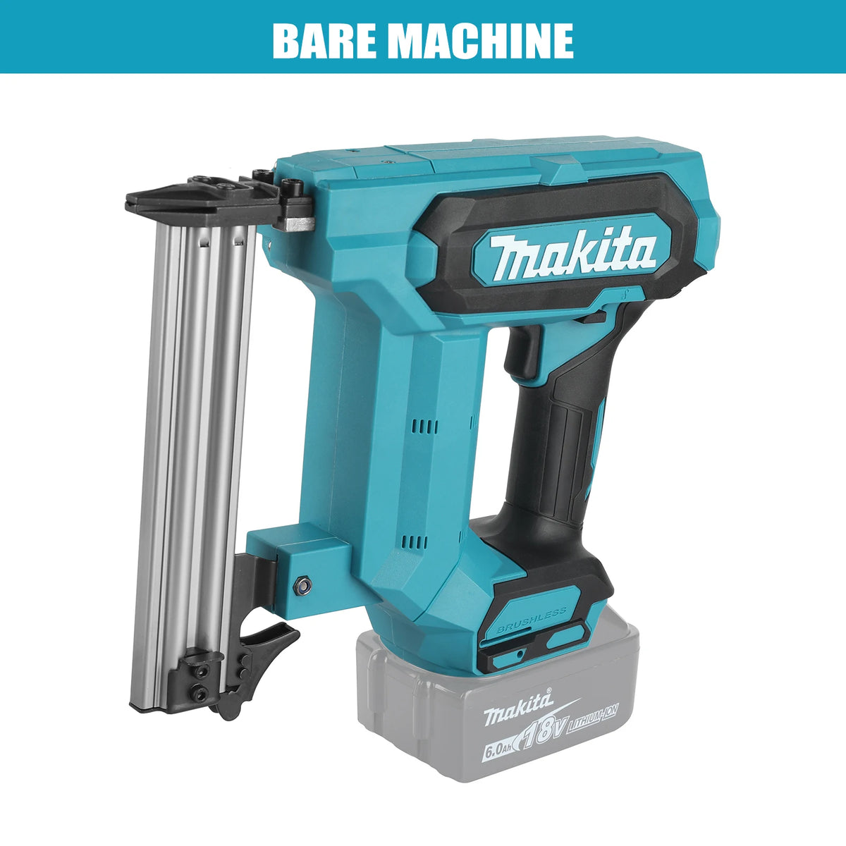 Makita 18V F30 Straight Nails Staple Gun,Cordless Electric Impact Nail Gun Woodworking Construction Tools