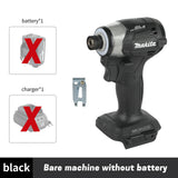 Makita 18V DTD173 Cordless Impact Driver LXT BL Brushless Motor Electric Drill Wood/Bolt/T-Mode 180 N·M Rechargeable Power Tools