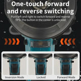 Makita DTW700 18V Cordless Impact Wrench Brushless Motor 700Nm 1000Nm Nut Busting 1/2 Inch 4 Speed with XPT and Auto Stop